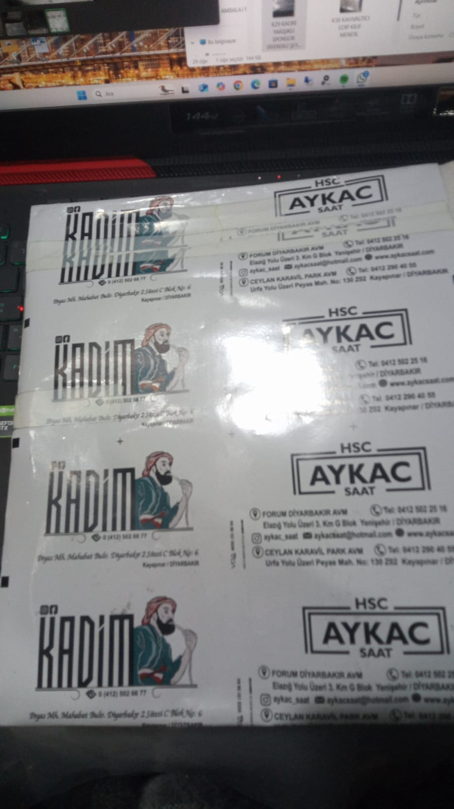 Kadim - Oto Seç - Aykaç Saat - Özteknik İnşaat